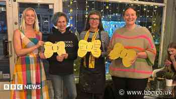 Village unites to replace 'stolen' cancer bows