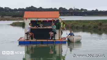 Floating home sought for buoyant river boozer