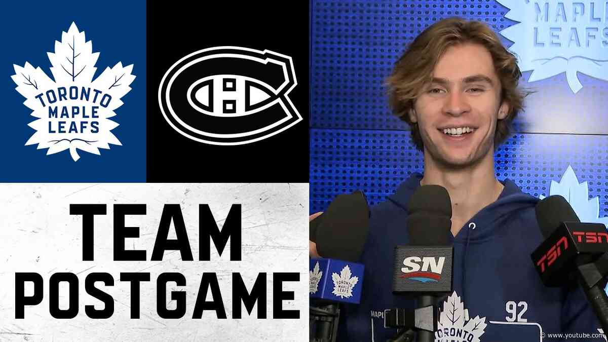 Maple Leafs Media Availability | Post Game vs Montreal Canadiens | September 19, 2026