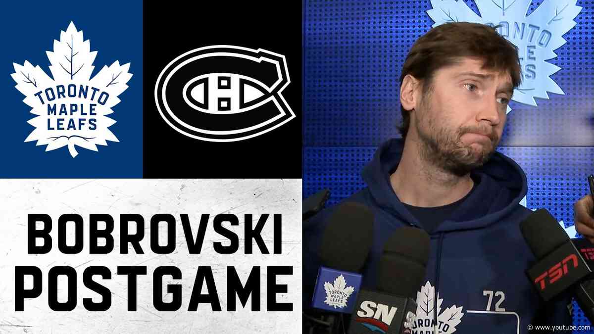 Sergei Bobrovsky | Post Game vs Montreal Canadiens | September 19, 2026