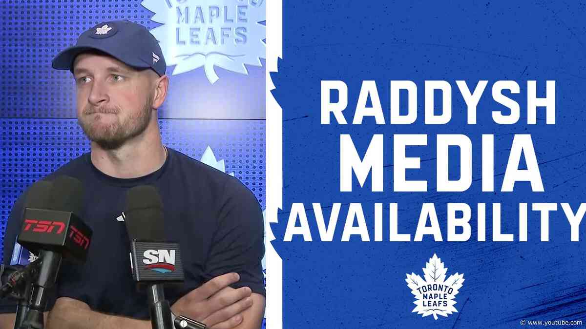 Darren Raddysh | Pre Game vs Montreal Canadiens | September 19, 2026