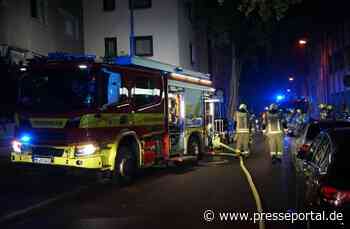 FW Ratingen: Kellerbrand in Stadtmitte