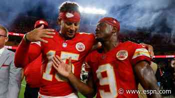 Walker continues to pace Chiefs offense; 'It's fun for me,' says Mahomes