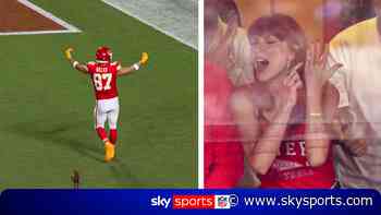 Taylor Swift sends message after record-breaking Kelce touchdown!