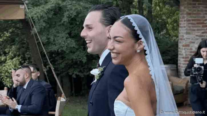 Ernia dice addio al “single per sempre”: sposa Valentina Cabassi in gran segreto, Jake La Furia officiante e non poteva mancare la battuta