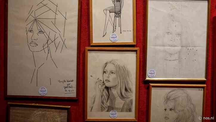 Fiets, typemachine en aanstekers van Brigitte Bardot onder de hamer