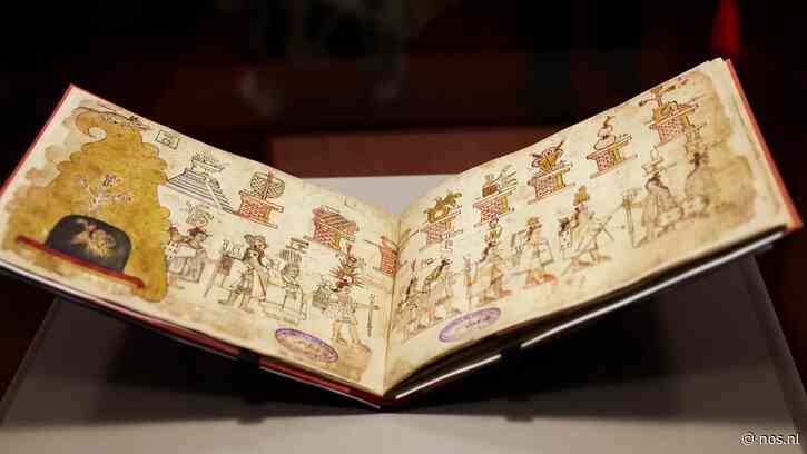 Eeuwenoud manuscript van de Azteken tijdelijk terug in Mexico