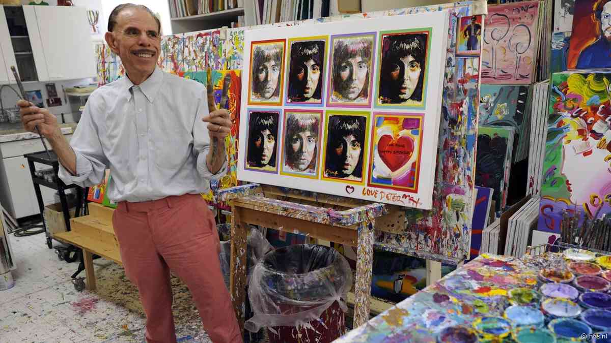 Popartkunstenaar Peter Max (88) overleden, hippie-icoon bekend om felle kleuren