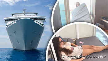 Waarom je niet met je matras op het balkon van een cruiseschip moet slapen