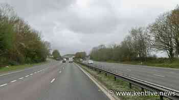 Kent M2 live traffic updates as multi-vehicle crash blocks motorway near services