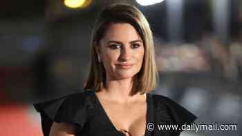 Penelope Cruz, 52, exudes red carpet glamour in a plunging black gown as she turns heads at the San Sebastian Film Festival