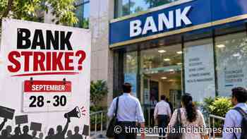 Strike from Sep 28-30? Banks may shut for 5 days; SBI, Union Bank issue advisory