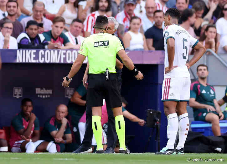 Referee report details two send-offs after Real Madrid vs Atletico tunnel row