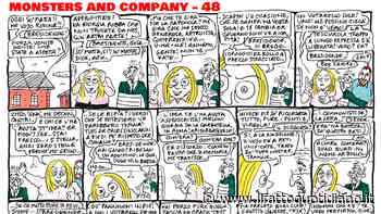 Monsters and Company – 48: la Strip di Stefano Disegni