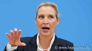 ++ Liveticker: AfD hat laut Weidel CDU als Volkspartei abgelöst ++