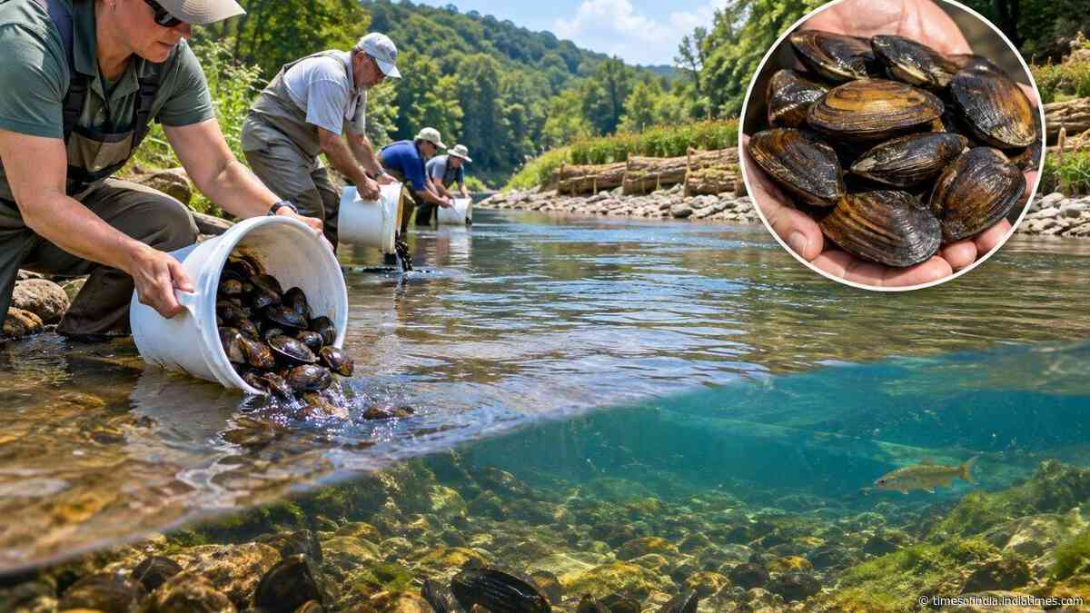 Alabama agencies release 1,500 rare mussels into Paint Rock River after years of restoration