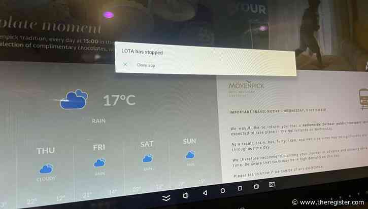 It's raining, the transport isn't working, and now an Android app wants to walk out in solidarity