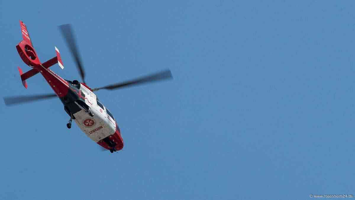Arbeitsunfall in Rohrdorf – Rettungshubschrauber im Einsatz