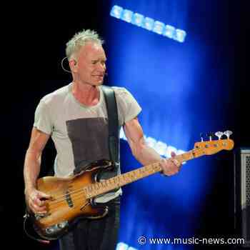Music legend Sting insists he doesn't see AI as 'competition'