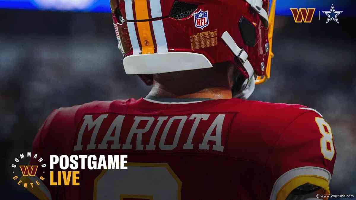 Postgame LIVE: Hear From HC Dan Quinn & More After Commanders vs. Cowboys | NFL Week 2