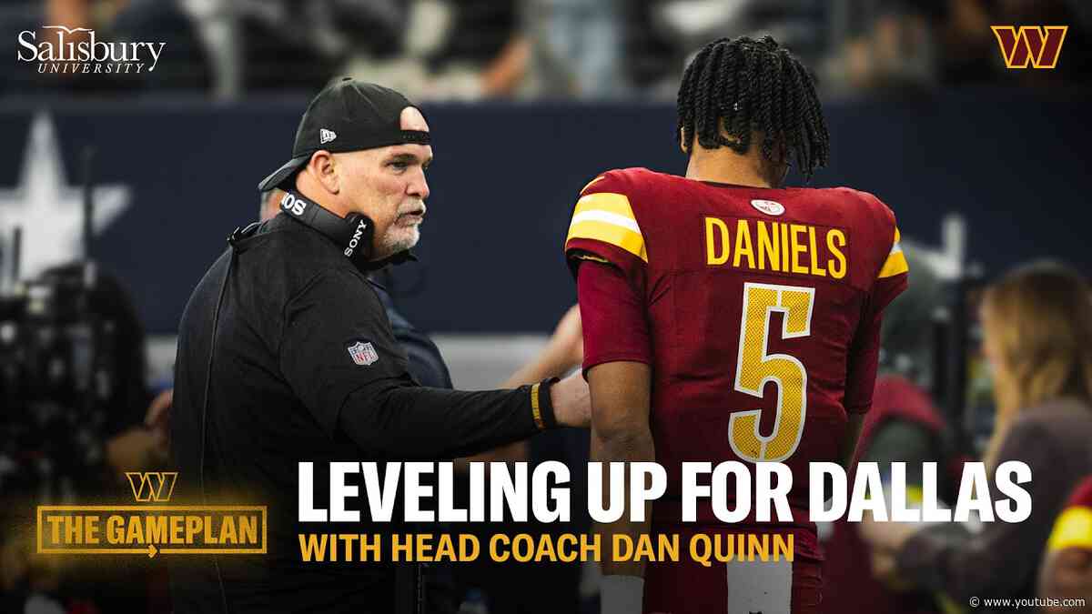 HC Dan Quinn Previews Week 2 Cowboys Matchup | Washington Commanders | The Gameplan | NFL