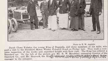 The day King Daudi Chwa II of Buganda came to Coventry and bought a Standard Motor car