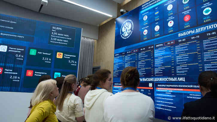 Elezioni Russia, il partito di Putin prende il 58% e 355 seggi alla Duma: è record. L’Ue: “Contesto politico sempre più autoritario”