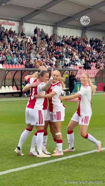 Amber Visscher opens the score against AZ 👏