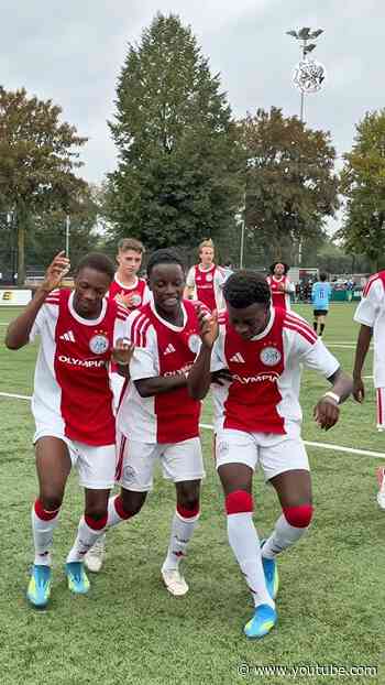 Ajax U17 with a dominant 7-0 win over Feyenoord! 👏
