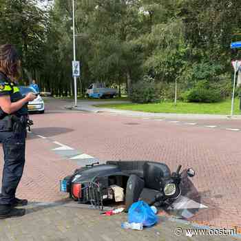Scooterrijder gewond bij ongeval in Kampen