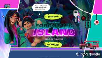 Drive with “Forgotten Island” on Waze.