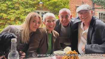 Coronation Street star declares love as soap's Webster family unite with real-life partners