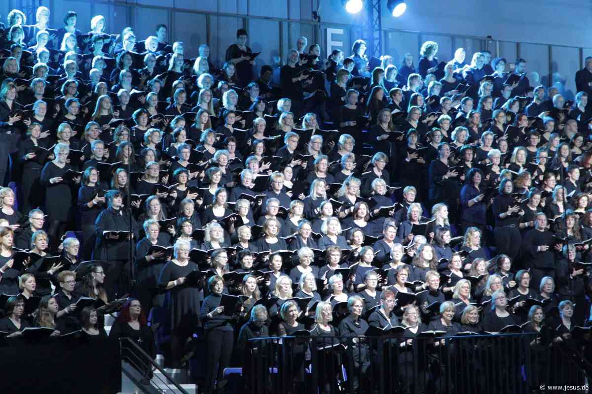 Mitsingen beim Evangelischen Kirchentag