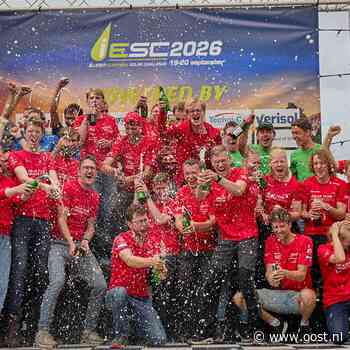 Solar Team Twente wordt Europees kampioen tijdens laatste kunstje op asfalt
