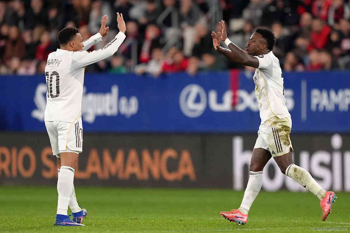 Average position map exposes major Real Madrid problem with Vinicius and Kylian Mbappe