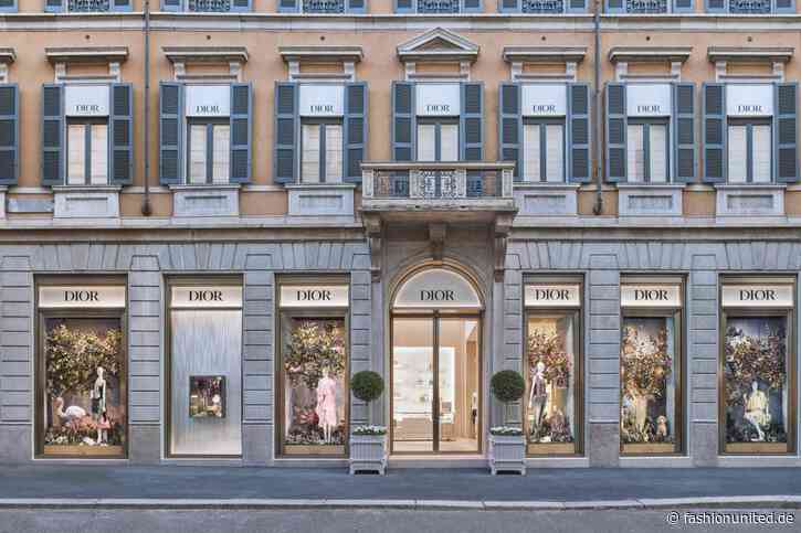 Dior eröffnet House of Dior Flagship-Store in Mailand in der Via Monte Napoleone