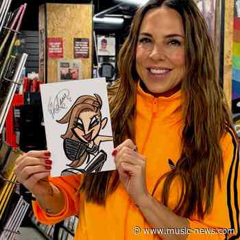 Mel C and Sir Ian McKellen doodle for National Doodle Day charity auction