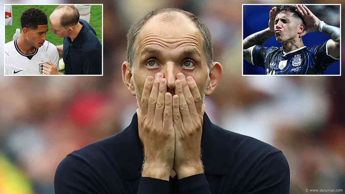 OLIVER HOLT: Thomas Tuchel is indulging in some elite-level gaslighting by blaming Argentina defeat on his players. No, it was the England manager's first big test - and he blew it spectacularly