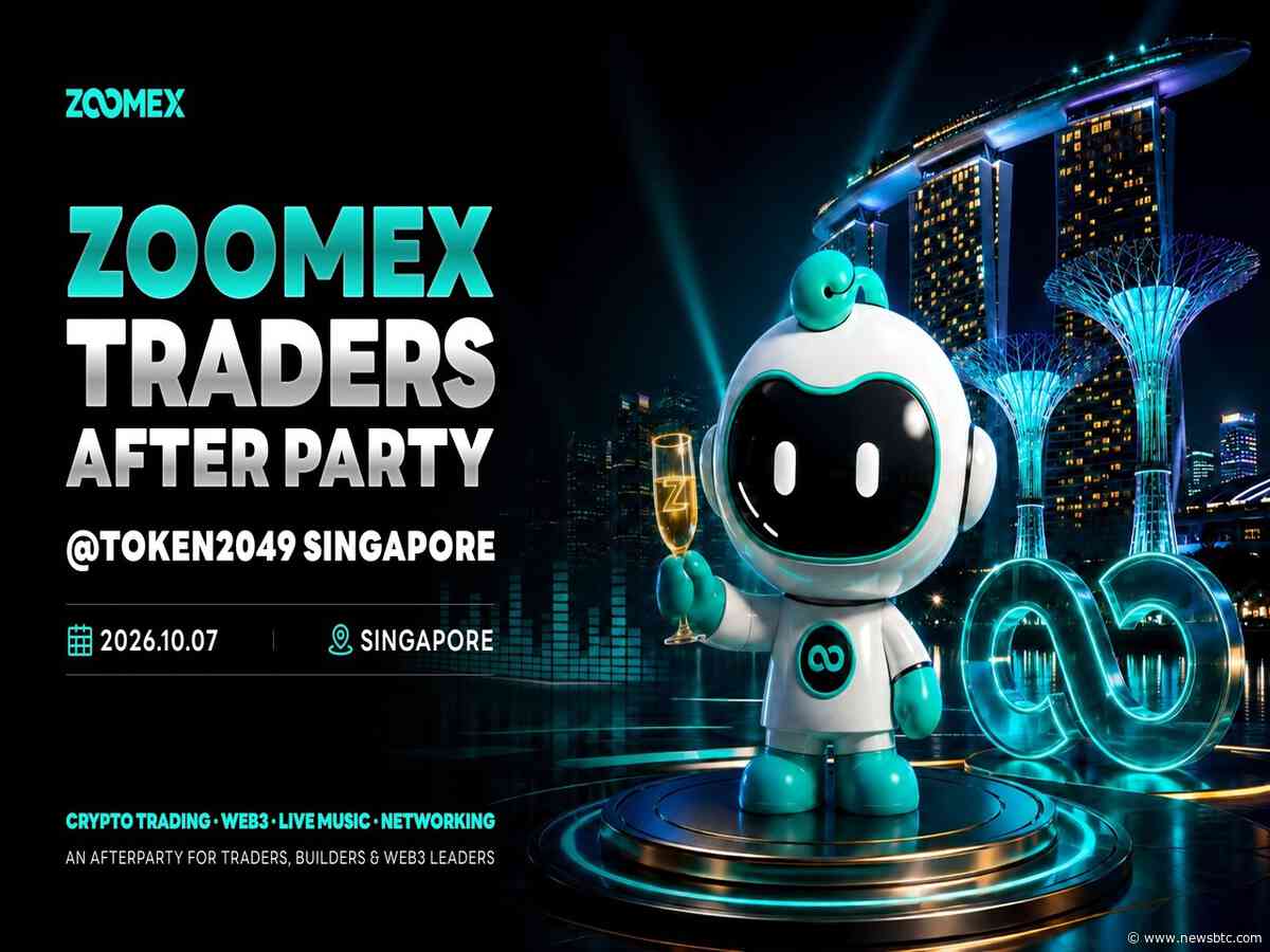 Zoomex to Host Traders After Party During TOKEN2049 Singapore, Connecting Traders and the Web3 Community
