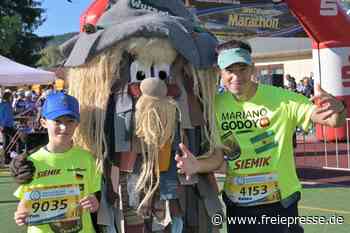 Drei-Talsperren-Marathon: Musiker aus Argentinien beweist im Erzgebirge seine Ausdauer