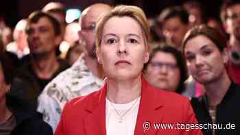 Berlin-Wahl: Giffey verpasst Einzug ins Abgeordnetenhaus