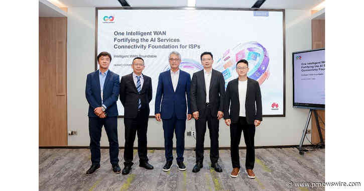 Společnost Huawei představila cílovou architekturu inteligentní sítě WAN pro poskytovatele internetových služeb