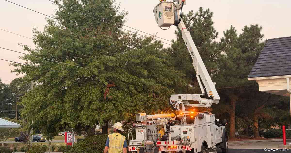 Power restored to hundreds of customers in Garner