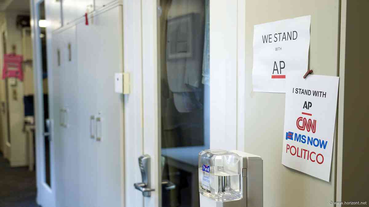 CNN, Politico &amp; MS NOW: Diese US-Medien planen Klage gegen Ausschluss aus Weißem Haus