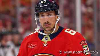 Panthers say Marchand will be rehabbing through October, Gadjovich out indefinitely