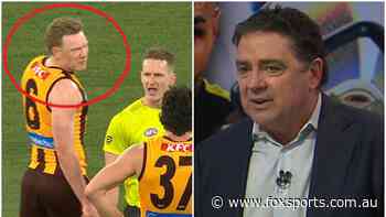 ‘Strong swear words’: Sicily’s five-word ump message revealed as Hawks ‘recidivist’ called out