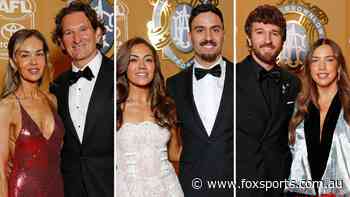 Brownlow red carpet picture special: Biggest stars shine on AFL’s night of nights