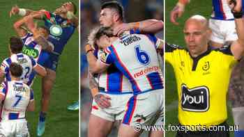 ‘Penalty every day of the week’: Huge drama as THREE calls seal NRL finals boilover