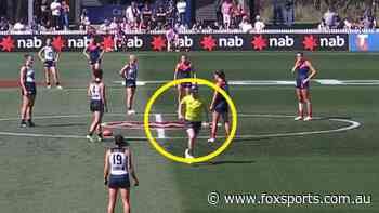 ‘Umpire is removing something’: Bizarre reason AFLW game was stopped — Wrap