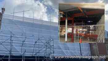 New peek behind the scenes at Nuneaton's old Debenhams transformation